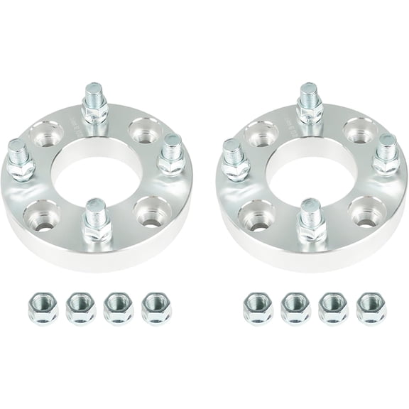 Genrics 2PCS Silver Golf Cart Wheel Spacers Replacement for Club Car Golf Carts