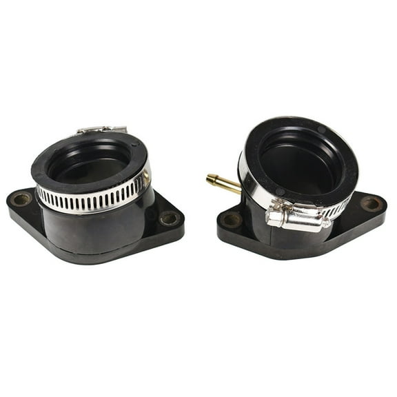 Genrics 2Pcs Intake manifold carburetor boots L & R For Yamaha Raptor 660 660r 2001-2005