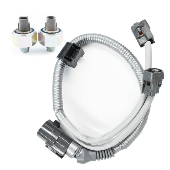 Genrics 2pcs Knock Sensors&Harness 89615-12090 for TOYOTA LEXUS Avalon Camry ES300