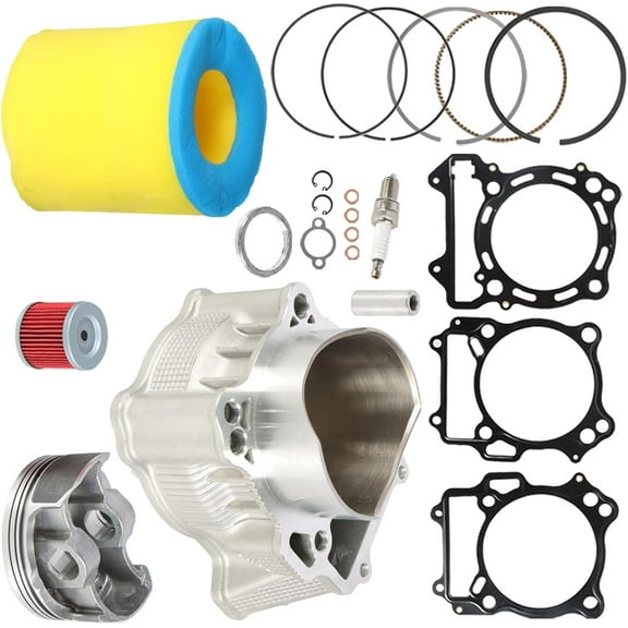 Genrics 3.7 inch 434cc Big Bore Cylinder Piston Gasket Kit Set Replacement for Suzuki DRZ 400 2000-2015