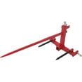 thumbnail image 1 of Genrics 3 Point Trailer Hitch with 2 Inch Receiver,49” Hay Spear and 2 Stabilizer Spears,3000 lbs Capacity,with Trailer Ball Gooseneck Drawbar Replacement for Category 1 Tractors, 1 of 6