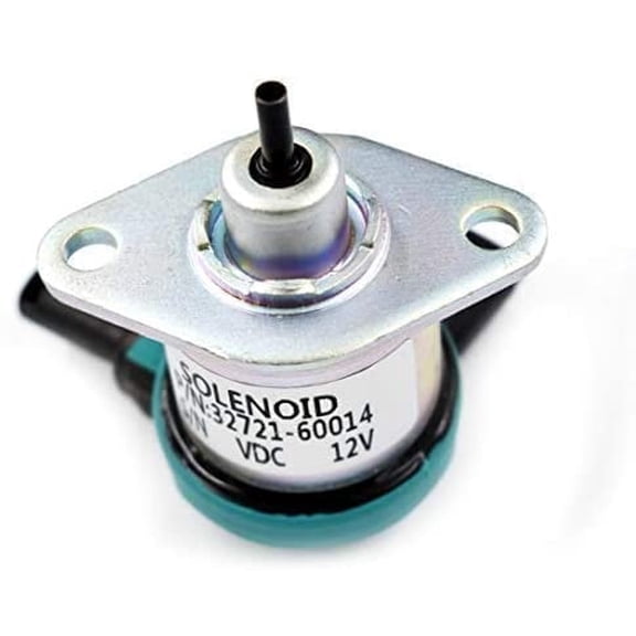 Genrics 32721-60014 Fuel Stop Solenoid Replacement for Kubota RTV1100CR RTV1100CW RTV-X1100 RTV-X1120 RTV1140