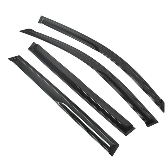 Genrics 4PCS Window Vent Visor Sun Rain Guards Deflector Fit for Toyota Rav4 2006-2012