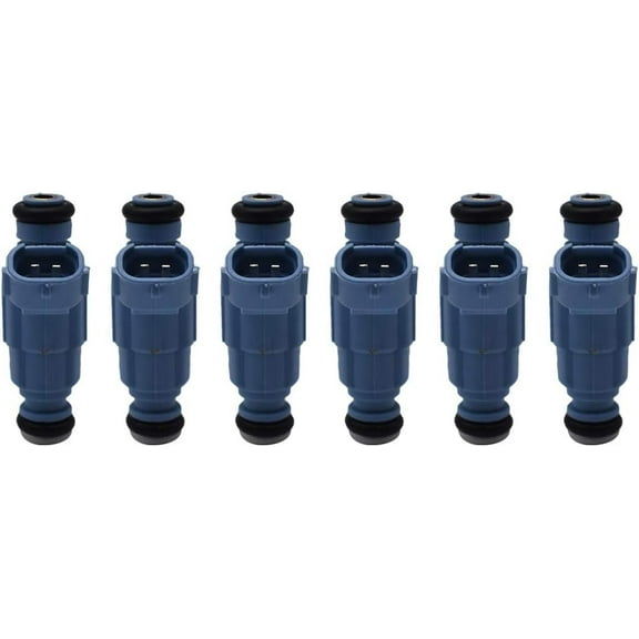 Genrics 6 X Fuel Injectors 35310-38010 Replacement for Hyundai & Kia 1999-2006 2.4L 3.5L