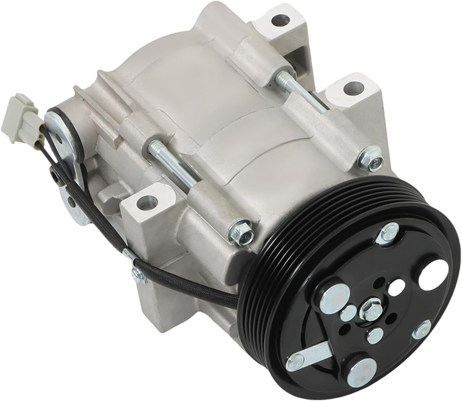 Genrics AC Compressor with AC Clutch CO 101640C Replacement for Ford Escape 3.0L 2001-2007 Mazda Tribute 3.0L 2001-2006