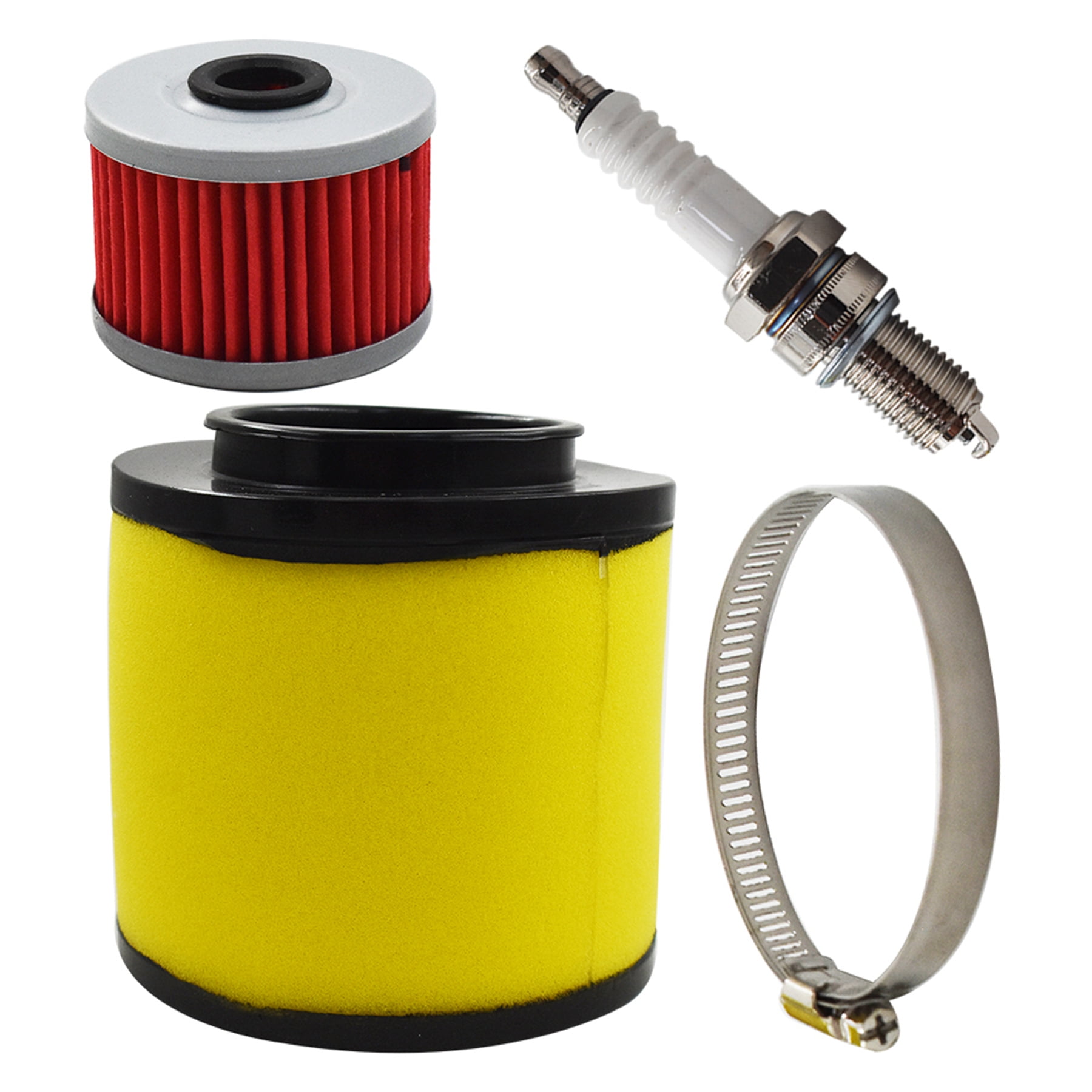 Genrics Air Filter Oil Filter \u0026 Spark Plug For Honda Foreman 400 450 Rancher 350 ATV
