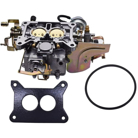 Genrics Carburetor 2 Barrel Carburetor Carb 2100 Replacement for Ford 289 302 351 Cu Engine with Electric Choke