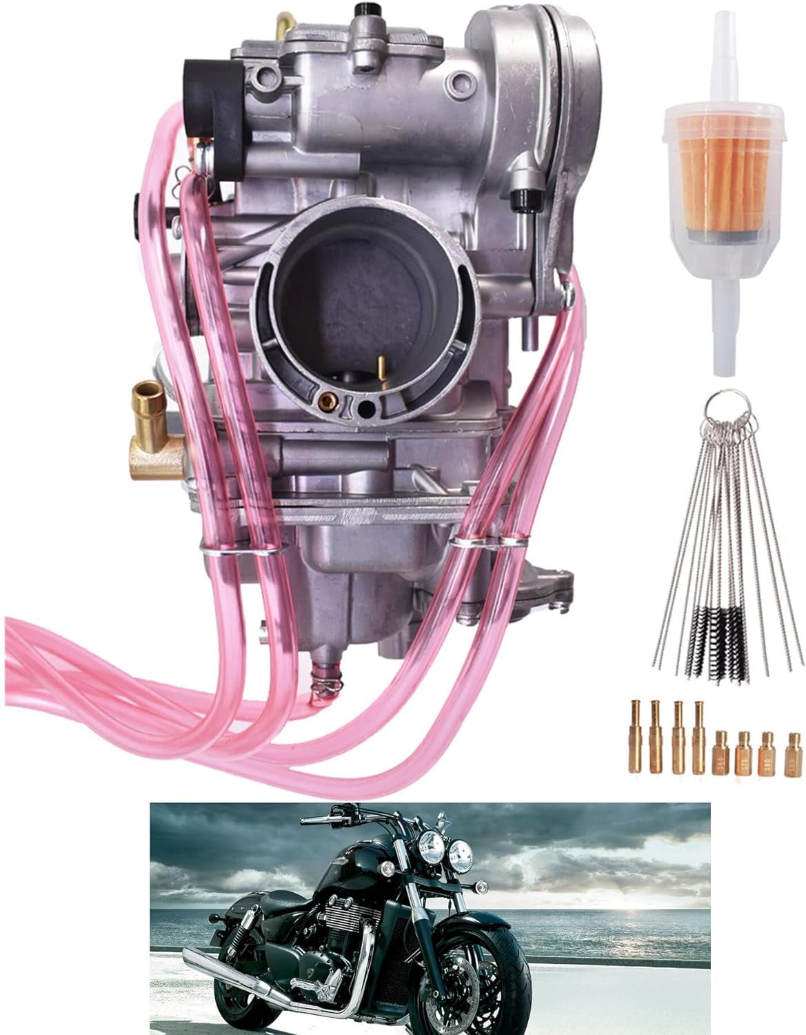 Carb For Yamaha YZ400F 1998-2009 Carburetor Replacement For Yamaha YZ400F & YZ450F Dirt Bikes (1998-2009) Yz250 Carb - Foto 10