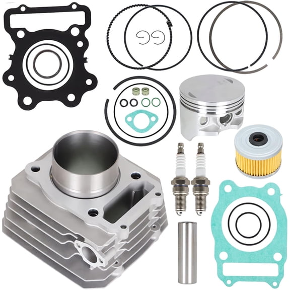 Genrics Cylinder Top End Kit Gasket Kit Replacement for Honda Fourtrax 300FW 4x4 2x4 1988-2000