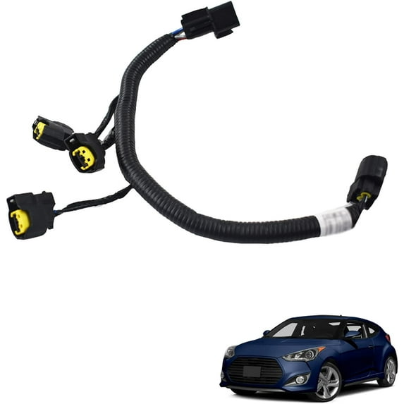 Genrics Engine Ignition Coil Wire Harness Replacement for 2012-2014 Soul Rio Veloster 1.6L 27350-2B000