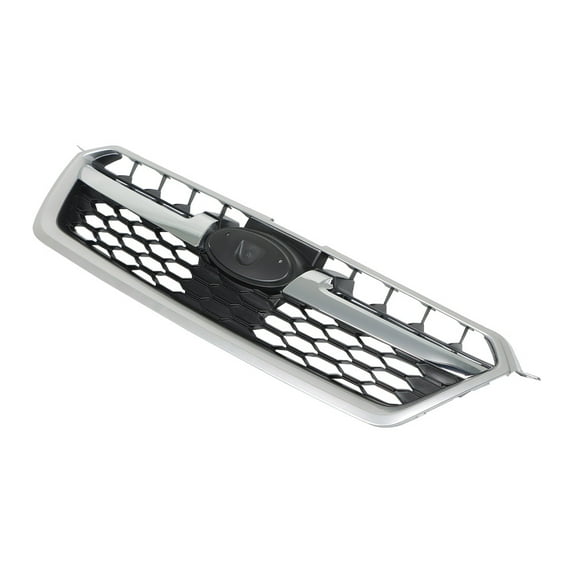 Genrics For 2012-2014 Subaru Impreza Chrome Shell Chrome Trim Grille Assembly
