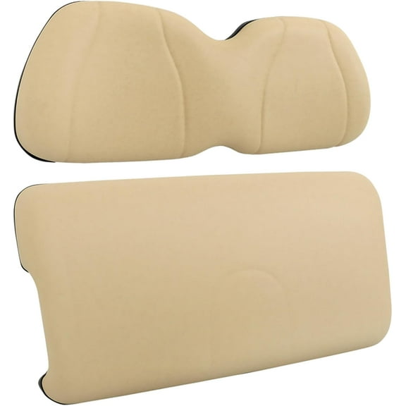 Genrics Golf Cart Front Seat Cushion Beige Replacement for Club Car Precedent 2004-2011