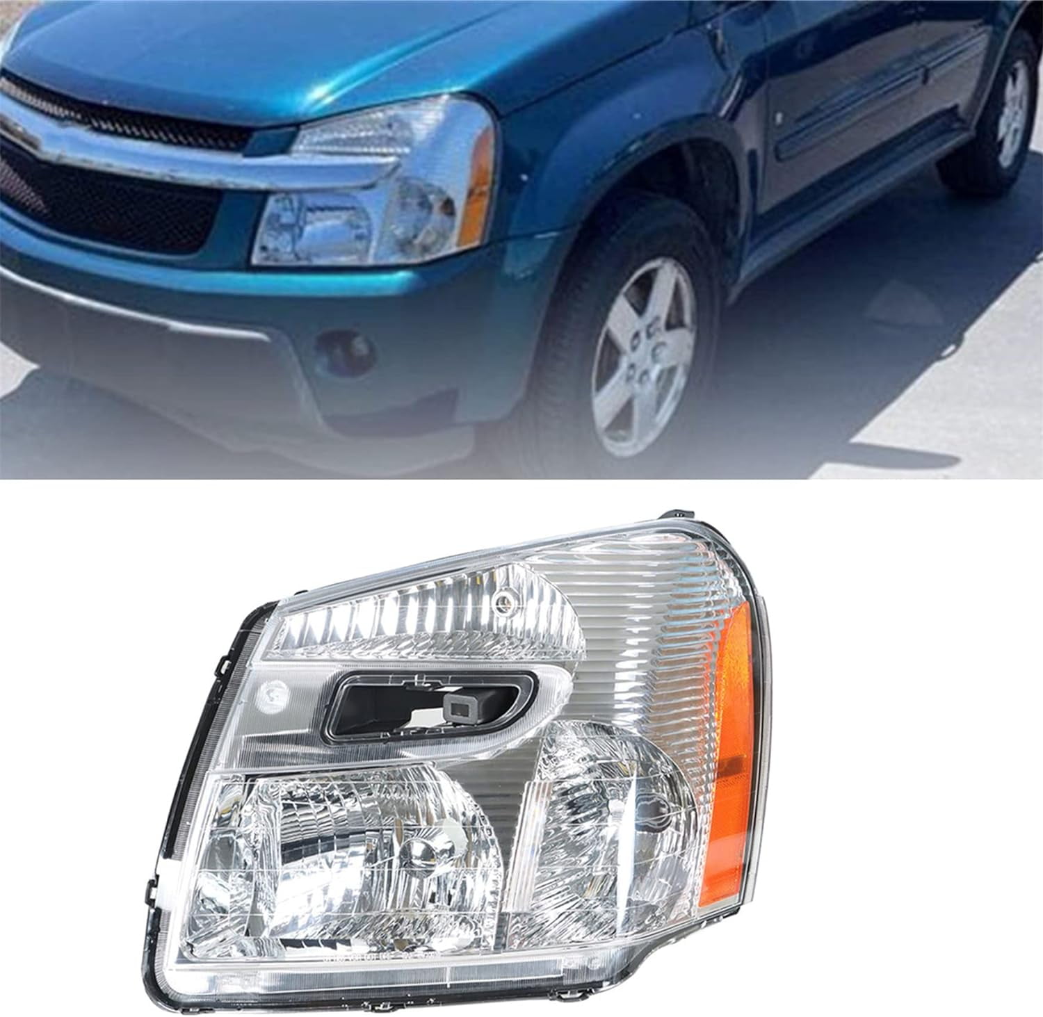 Genrics Headlights Assembly 15888058 GM2502254 Replacement for 2005 ...