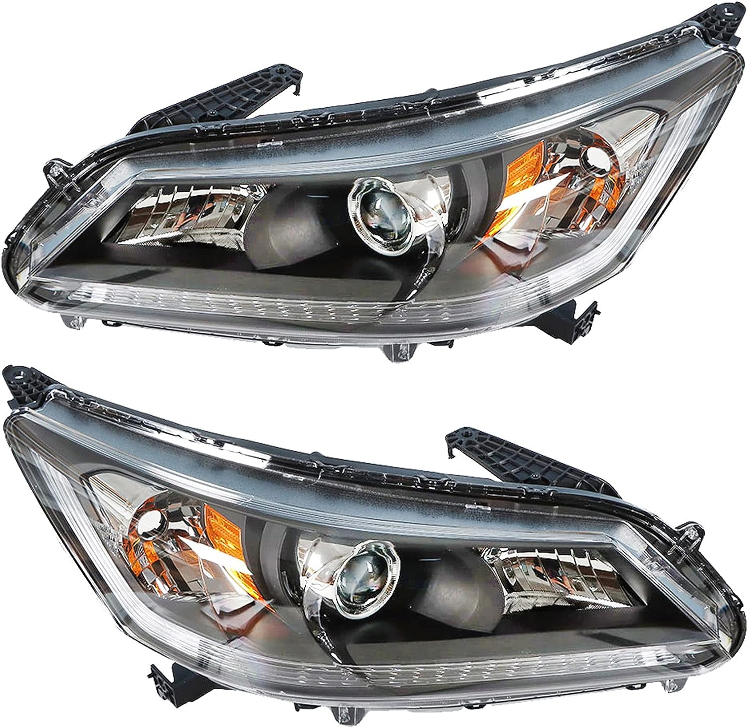 Genrics Headlights Replacement for 20132015 Honda Accord Sedan