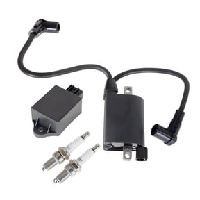 Genrics Ignition Coil CDI Spark Plug For EZ-GO Golf Cart W/ MCI Engine 04-08 #72866-G01