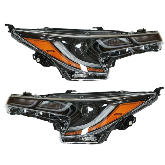 Genrics LED Headlights Replacement for 2020 2021 Toyota Corolla SE XSE XLE HeadLamps Front lights Driver and Passenger Side