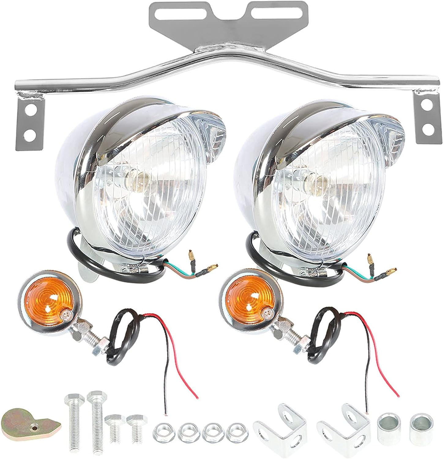 Genrics Motorcycle Passing Driving Spot Fog Light Turn Signal Light Bar