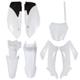 thumbnail image 1 of Genrics Plastic Mudguard Kit White Body Fairing Cover Replacement for Yamaha TTR110E TTR 110 2008-2015 Trail Bike, 1 of 6