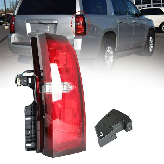 Genrics Rear Brake Tail Light Assembly Replacement for 2015-2020 Chevrolet Tahoe, 2015-2020 Suburban & 2016-2019 Suburban 3500 HD Right Passenger Side Tail Lamp 84467059 23407433