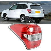 Genrics Rear Brake Tail Light Assembly Replacement for 2014-2016 Subaru Forester Left Driver Side Tail Lamp 84912SG051 SU2818105