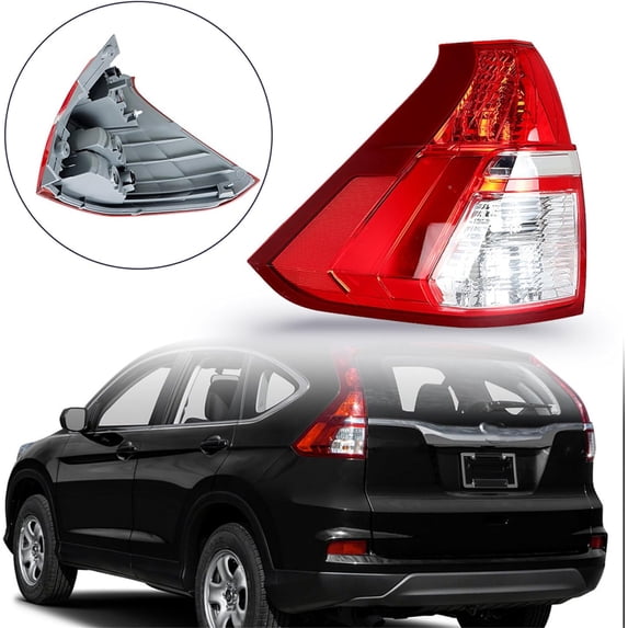 Genrics Rear Brake Tail Light Assembly Replacement for 2015 2016 Honda CRV Driver Side Tail Lamp 33550T1WA01 HO2800186