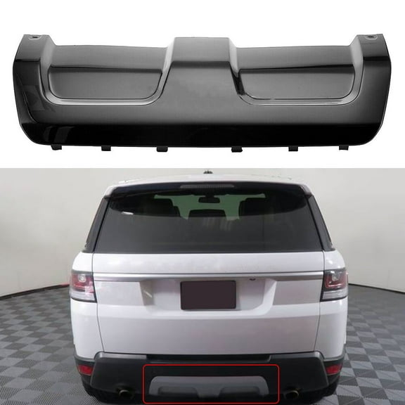Genrics Rear Bumper Skid Plate Trim Replacement for Land Rover Range Rover Sport 2014-2017