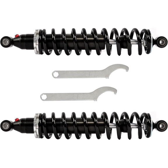 Genrics Rear Shocks 2 Pcs Shock Absorber Replacement for Honda Rancher 350 2x4 & 4x4 2000-2006 Replacement for 52400-HN4-980 52400-HN5-980