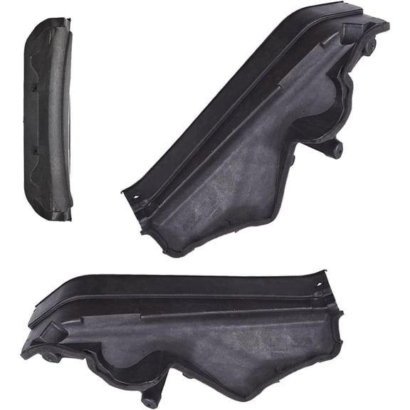 Genrics Set of 3 Engine Upper Compartment Partition Panel Replacement for X5 X6 E70 E71 E72 51717169419 51717169420 51717169421