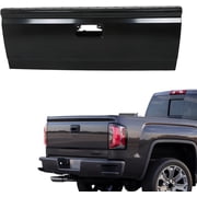 Genrics Silscvtt Tailgate Tail Gate Black Primered Rear Replacement for Silverado Sierra 2014-2019 23205798 BAP12039