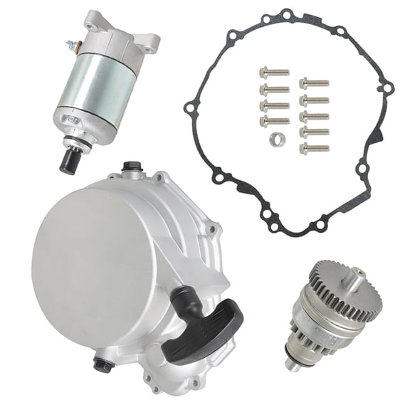 Genrics Starter Motor Recoil Starter Pull Start Drive Bendix Replacement for Polars Xplorer Ranger Magnum Scrambler Sportsman Trail Blazer Boss Worker 3084981