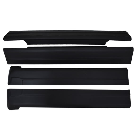 Genrics Trail Armor Rocker Panel Guards Fit For Chevrolet Silverado/Sierra Crew Cab 2001-2006