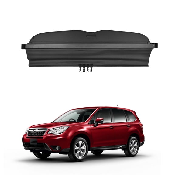 Genrics Trunk Cargo Cover Security Shade Retractable Shield For Subaru Forester 09-13