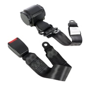 Genrics Universal 3 Point Retractable Seat Belts for Jeep CJ YJ Wrangler 1982-1995
