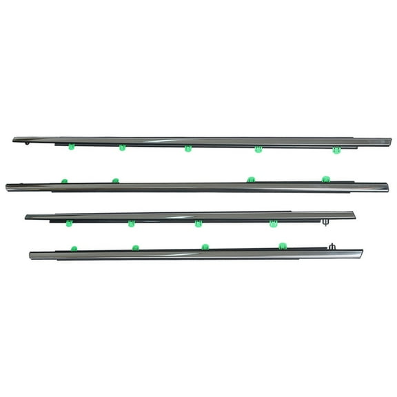 Genrics Weatherstrip Window Seal For Honda CRV CR-V 2012-2016 Door Outside Trim Belt