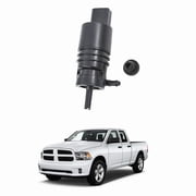 Genrics Windshield Washer Pump For DODGE RAM 1500 2500 3500 68071576AA w/ GROMMET
