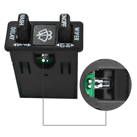Genrics Wiper Control Switch fit for Freightliner Columbia Cororado IWPSFL001