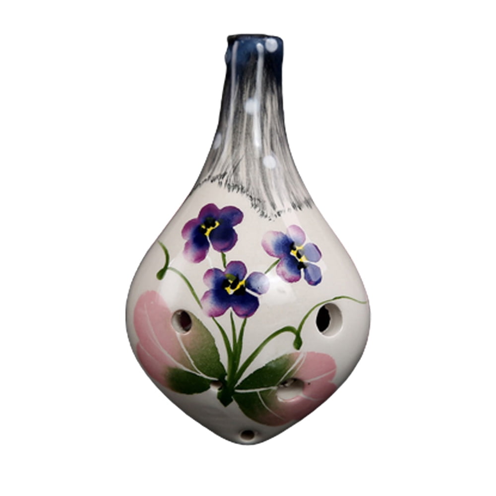 Genround Ocarina, 6 Hole Alto C, Collectible, Gift Ideas