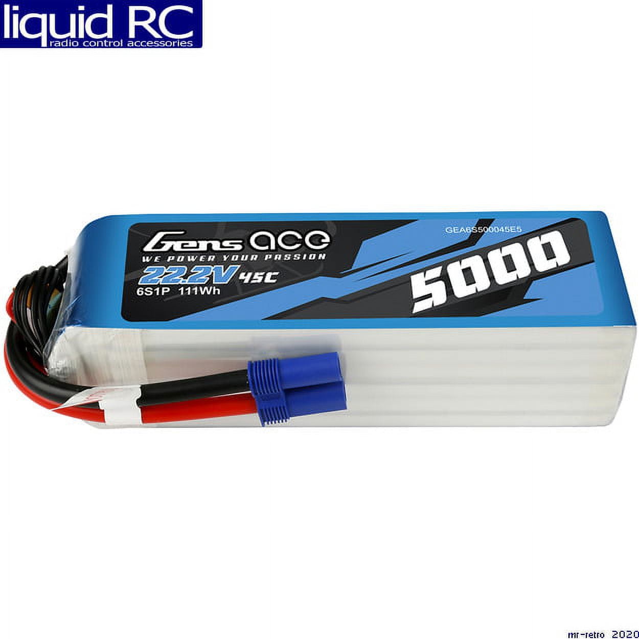 RoaringTop LiPo Battery Pack 35C 5800mAh 6S 22.2V With EC5 Plug - Foto 10