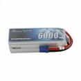 thumbnail image 1 of Gens ace 6000mAh 22.2V 100C 6S1P Lipo Battery Pack with EC5 Plug-Short size, 1 of 2