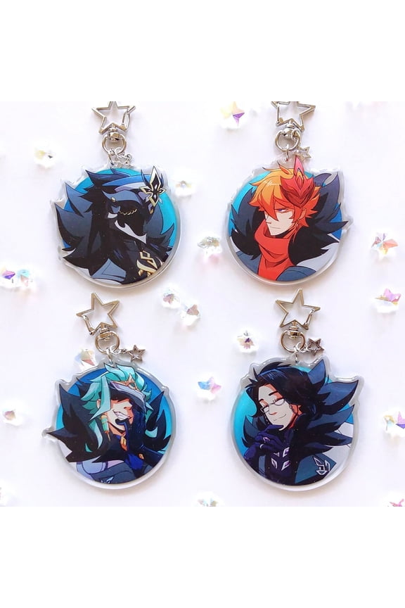 Genshin - Fatui Harbinger Charms (1 keychain)