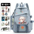 Genshin Impact 11Pcs Badge Set Backpack Anime Schoolbag Teenagers