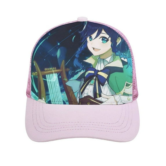 Genshin Impact Adult Baseball Cap Adjustable Sun Visor Hat Prints Trucker Hats Skull Cap Headwear for Men Women