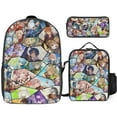 thumbnail image 1 of Genshin Impact Backpack 3 Piece Set Travel Daypack Combination, Back to School Gifts, 1 of 8
