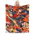thumbnail image 1 of Genshin Impact Bed Blanket Air Conditioner Quilt Ultra Soft Flannel Blanket All Season Fuzzy Blanket Reversible Fluffy Plush Blanket 60"X50", 1 of 8