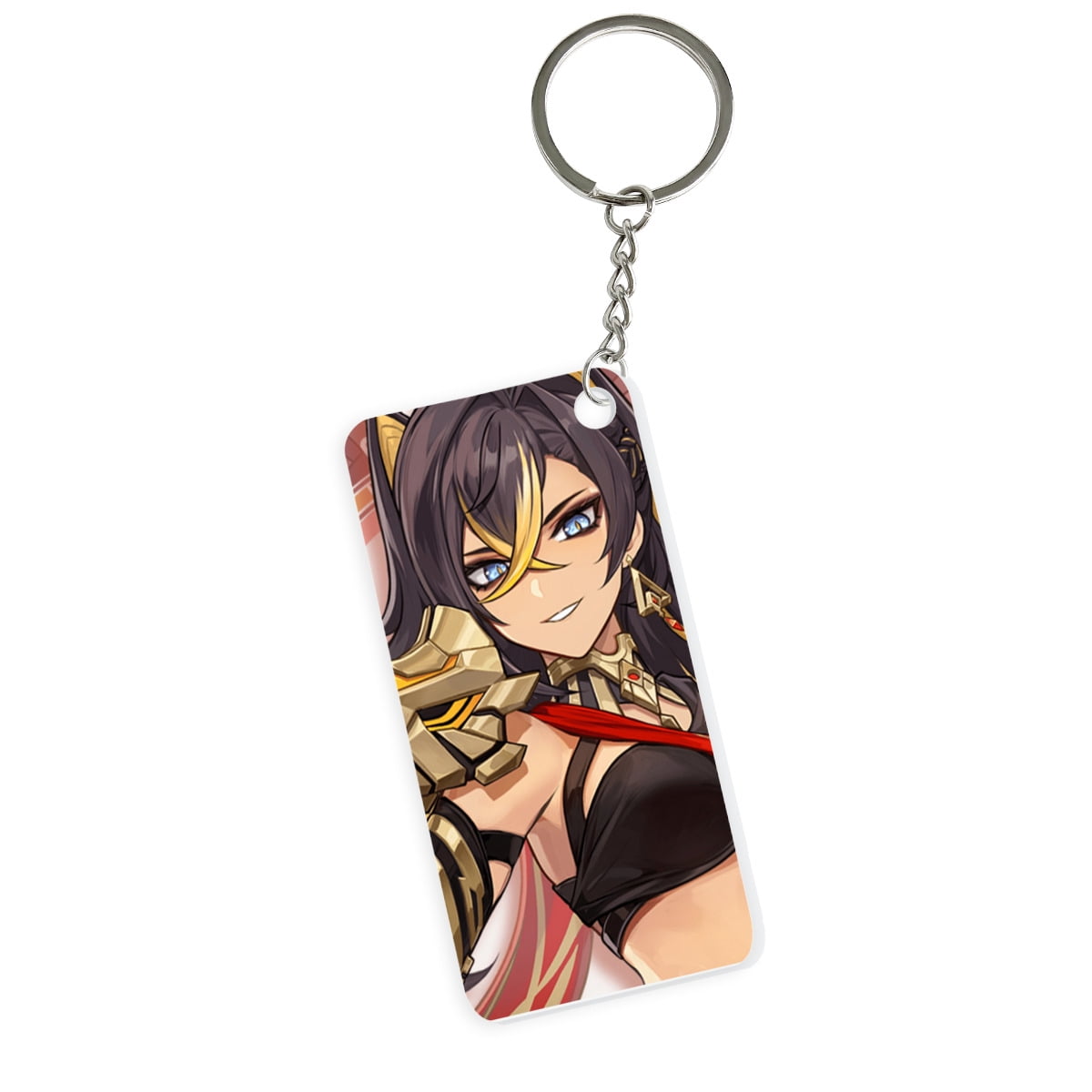 YYUD Genshin Impact Cartoon keychain, acrylic keychain jewelry, fashion sublimation decorative ornaments