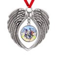 Genshin Impact Christmas Wings Ornaments Anime Retro Ornament for Boy