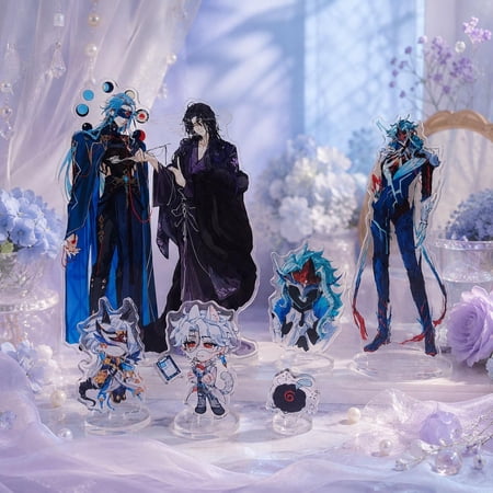 Genshin Impact Dottore Zandik Acrylic Standee Figure Collectible Desk Decor Gift (1 standee)