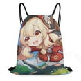 thumbnail image 1 of Genshin Impact Drawstring Backpacks Gym Athlete Bag Draw String Bags for Sports, Travel, Swimming, Beach, 1 of 8