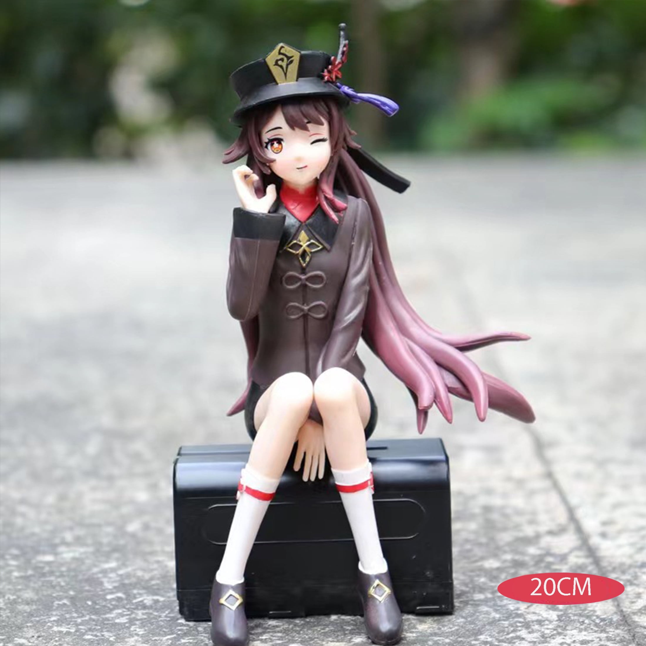 Genshin Impact Figure Hu Tao Figure Game Character Sculpture for Home ...