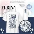 thumbnail image 1 of Genshin Impact Furina Shirt, Genshin Furina T-shirt, Genshin Merch, Fontaine theme Merch, Gamer Shirt, Gifts Gamers, Hydro Archon, Focalors 2-sided, 1 of 2
